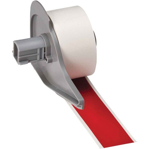 Ruban adh&eacute;sif permanent toutes saisons pour &eacute;tiquettes, Vinyle, Rouge, Largeur de 1" Air Extreme Inc.