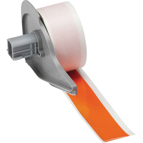 Ruban adh&eacute;sif permanent toutes saisons pour &eacute;tiquettes, Vinyle, Orange, Largeur de 1" Air Extreme Inc.