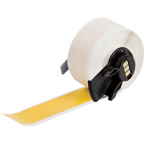 Multi-Purpose Label Tape, Vinyl, Yellow, 1.9" Width Air Extreme Inc.