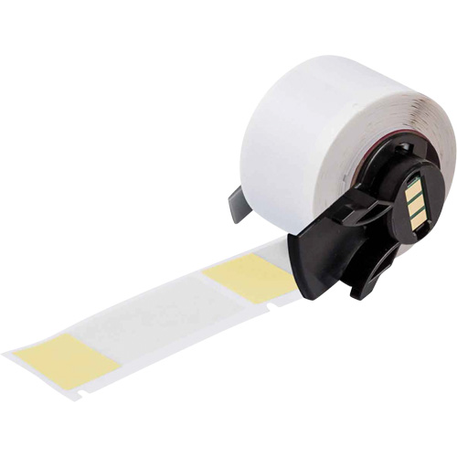 Self-Laminating Wrap-Around Wire & Cable Labels, Vinyl, 1" L x 2.5" H, White Air Extreme Inc.