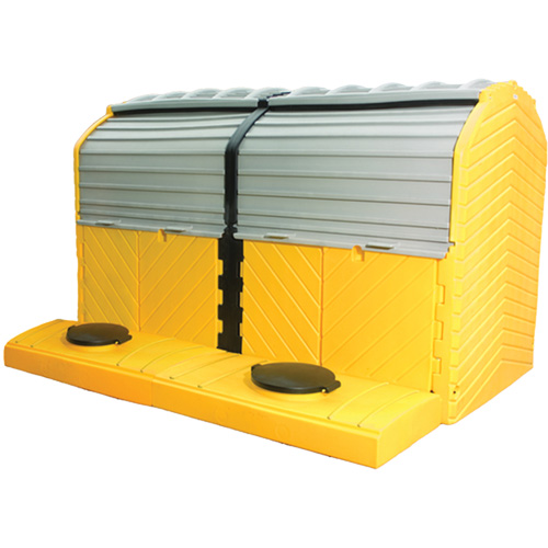 Trousse dextension sans drain pour Ultra-Hard Top Spill Pallets, 64" lo x 79" la x 62" h, Capacit&eacute; de charge 9000 lb Air Extreme Inc.
