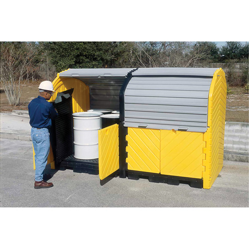 Kit dextension avec drain pour Ultra-Hard Top Spill Pallets, 64" lo x 79" la x 62" h, Capacit&eacute; de charge 9000 lb Air Extreme Inc.