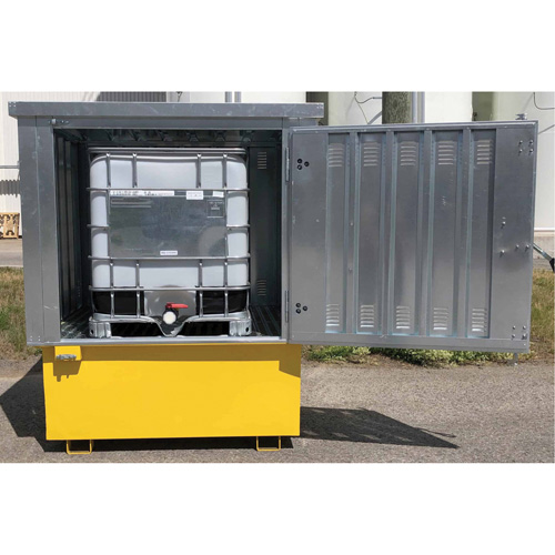 Couvercle rigide en acier Ultra-IBC, 71,1" lo x 83,1" la x 66,3" h, Capacit&eacute; de charge 5640 lb Air Extreme Inc.