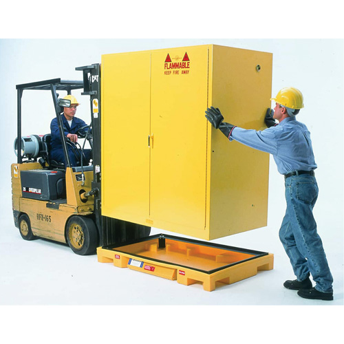 Double Drum Ultra-Safety Cabinet Bladder System, 63" lo x 38,5" la x 6,3" h, Capacit&eacute; de charge 3000 lb Air Extreme Inc.