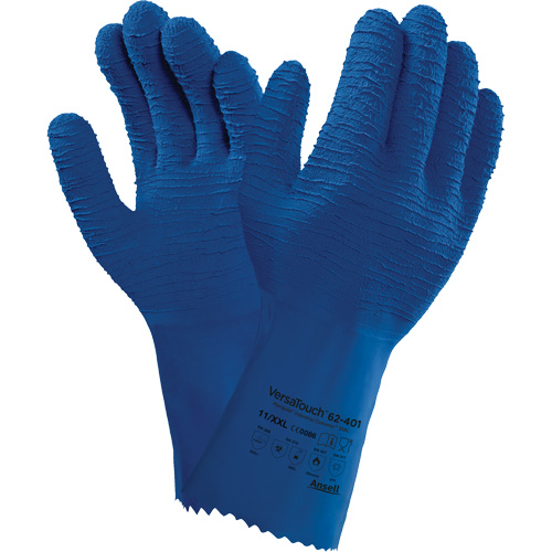 Gants Alphatec 62-401, Taille 7, 12,6" lo, Latex de caoutchouc, Doublure en Coton Air Extreme Inc.