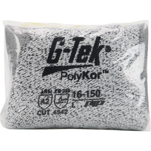 Gants r&eacute;sistants aux coupures G-Tek en tricot sans couture, Taille T-petit, Calibre 13, Rev&ecirc;tement Polyur&eacute;thane, Enveloppe en PolyKor, ASTM ANSI niveau A2/EN 388 niveau B Air Extreme Inc.