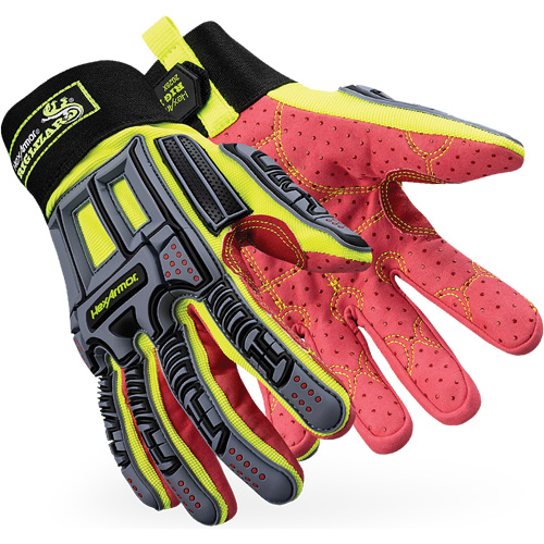 Rig Lizard&reg; 2028X Cut-Resistant Gloves, 6/X-Small, Synthetic/HPPE Palm, Elastic/Hook & Loop Cuff Air Extreme Inc.