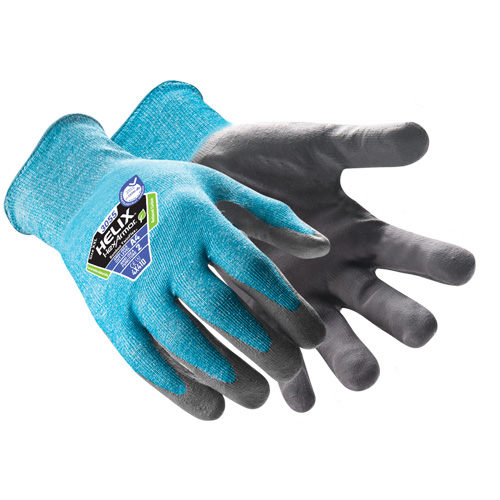 Helix&reg; 3055 Bamboo TwinFlex&reg; Cut-Resistant Gloves, Size 5/2X-Small, 18 Gauge, Nitrile Coated, HPPE/Polyamide Shell, ASTM ANSI Level A4 Air Extreme Inc.