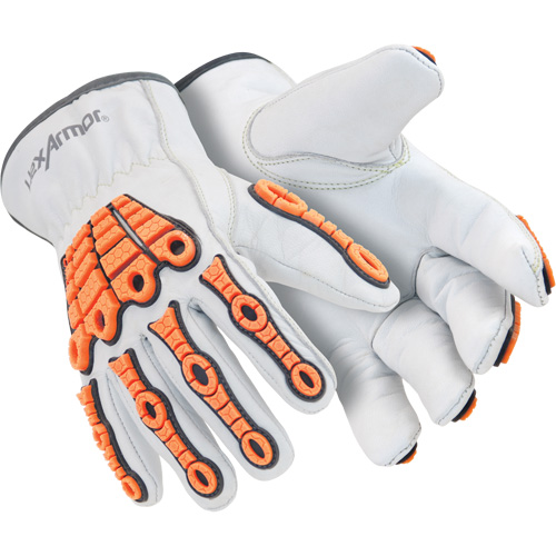 Gants r&eacute;sistants aux chocs Chrome SLT 4060, 6/T-petit, Paume en Ch&egrave;vre, Poignet &agrave; enfiler Air Extreme Inc.