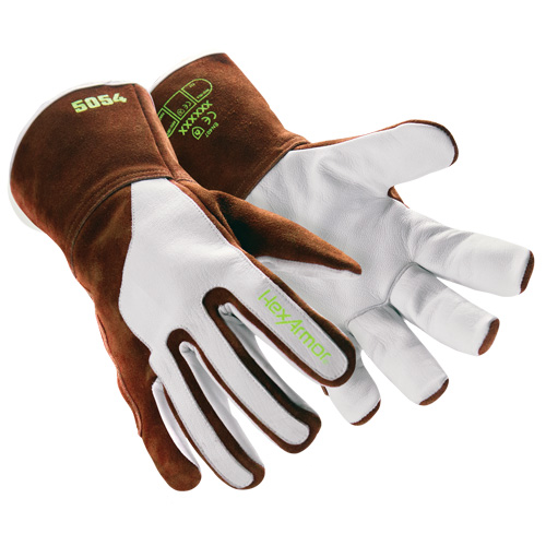 HeatArmor&reg; 5054 Welding Gloves, Grain Goatskin, Size Small/7 Air Extreme Inc.