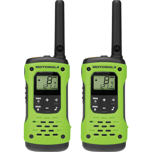 Radios bidirectionnelles TalkAbout T600 s&eacute;rie H2O, Bande FRS/GMRS, 22 canaux, Port&eacute;e 56 km Air Extreme Inc.