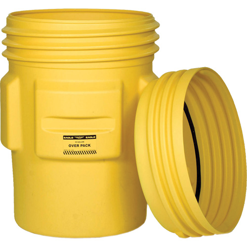 Overpack Plastic Drum Barrel, 95 US gal., Stationary Air Extreme Inc.