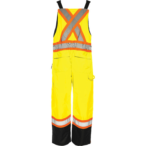 Salopette de s&eacute;curit&eacute; dhiver TO1, Polyester, Petit, Noir/Jaune lime haute visibilit&eacute; Air Extreme Inc.