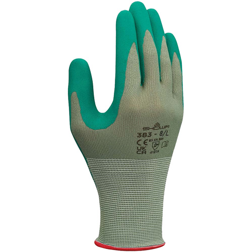 383 Biodegradable Working Gloves, 6/Small, Nitrile Coating, 13 Gauge, Polyester Shell Air Extreme Inc.