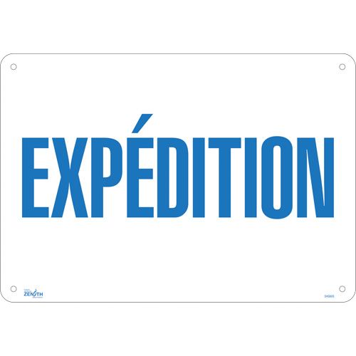 "Exp&eacute;dition" Sign, 14" x 20", Aluminum, French Air Extreme Inc.