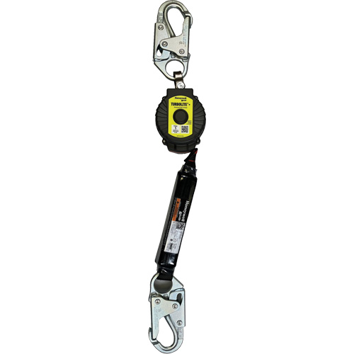 Limiteur de chute personnel TurboLite+ Miller, 6', Sangles, Stationnaire Air Extreme Inc.