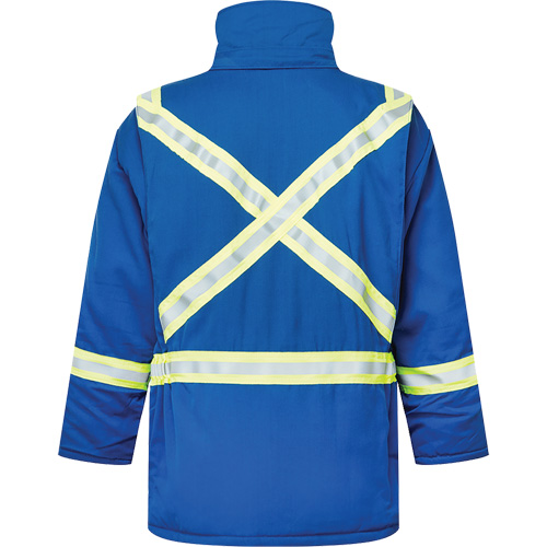 Westex&reg; DH Antistatic 6.5 oz. Flame Resistant Insulated Parka, Large, Royal Blue Air Extreme Inc.