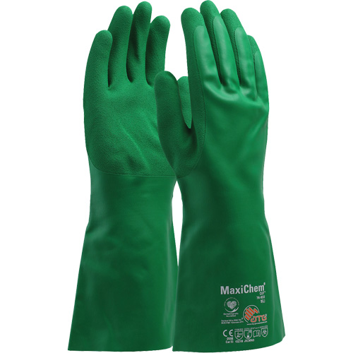 Gants r&eacute;sistants aux produits chimiques ATG MaxiChem Cut, Taille Petit, 14" lo, Nitrile Air Extreme Inc.