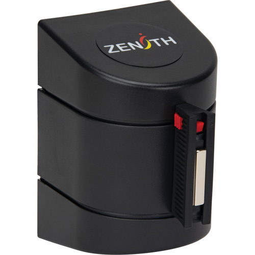 Barri&egrave;re murale magn&eacute;tique avec bande magn&eacute;tique, Plastique, Fixation magn&eacute;tique, 15', Ruban Noir et jaune Air Extreme Inc.