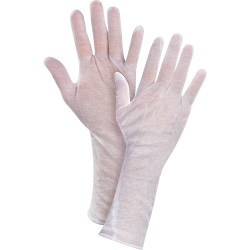 Gants d'inspection l&eacute;gers, Poly/coton, Poignet &agrave; ourlet, Hommes Air Extreme Inc.