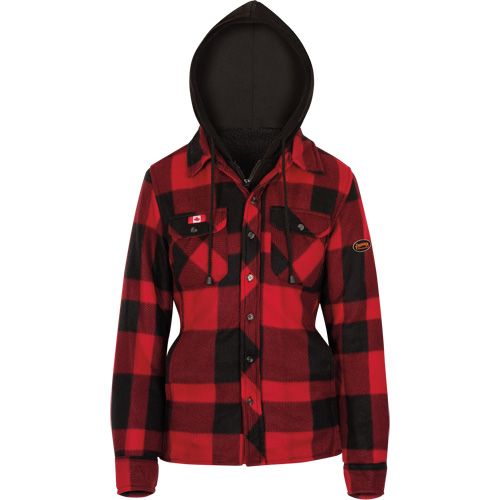 415RBW Quilted Hooded Shirt, Women's, X-Small, Multi-Colour Air Extreme Inc.