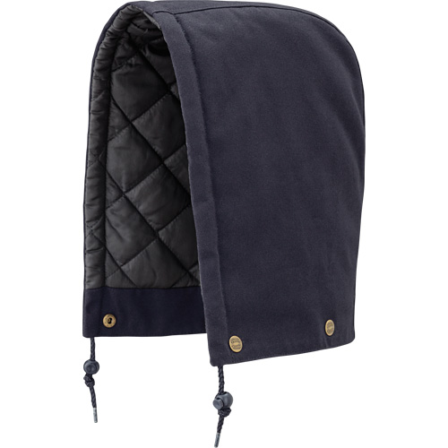 538 Hood for Quilted Safety Parka, Bomber or Coverall, Navy Blue, Cotton Air Extreme Inc.