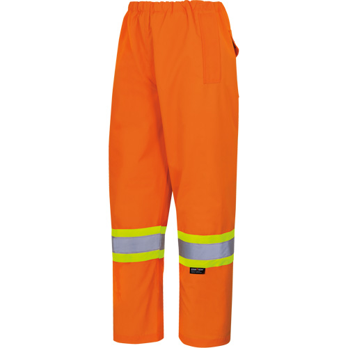 5586 450D Waterproof Safety Pants, Polyester/Polyurethane, 4X-Large, High Visibility Lime-Yellow Air Extreme Inc.
