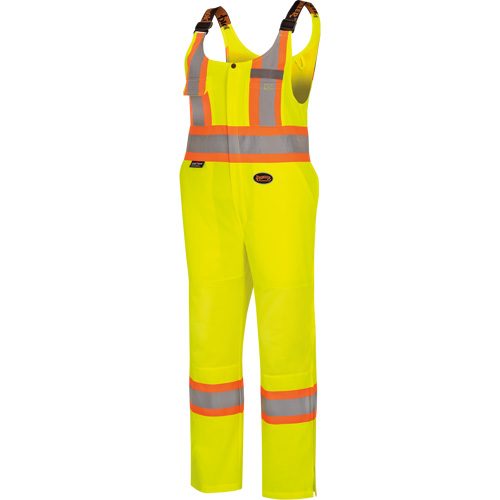 6000W Women's High-Visibility Traffic Safety Overalls, Polyester, X-Small, High Visibility Lime-Yellow Air Extreme Inc.