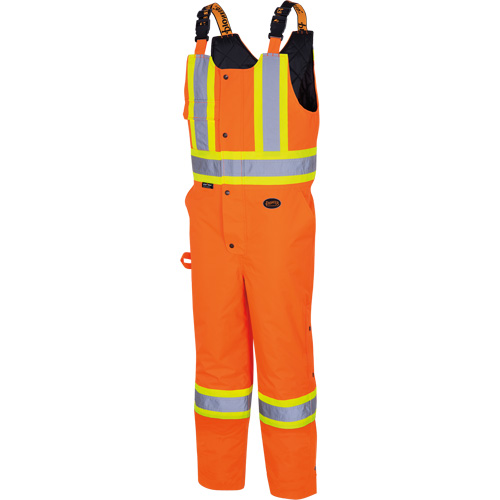 5040 Waterpoof Quilted Safety Overalls, Polyester, Small, High Visibility Orange Air Extreme Inc.