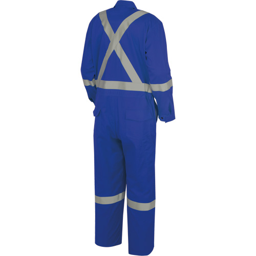 7709AT "The Rock" FR-Tech&reg; High Visibility FR/Arc Rated Coveralls, Size 40 (Tall), Royal Blue, 10 cal/cm² Air Extreme Inc.