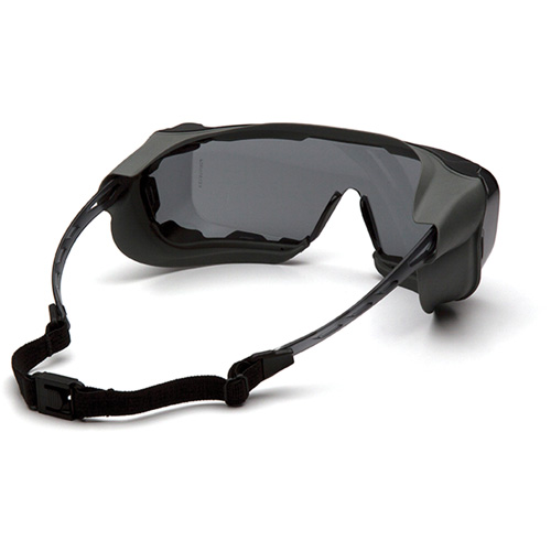 Lunettes &agrave; coques de s&eacute;curit&eacute; Cappture Plus, Lentille Gris, Antibu&eacute;e, Ventilation Ferm&eacute; Air Extreme Inc.