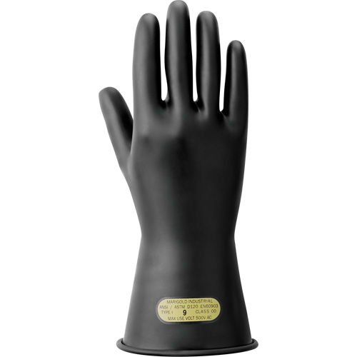 Gants isolants pour travaux &eacute;lectriques, ASTM classe 00, Taille 8,5, 11" lo Air Extreme Inc.