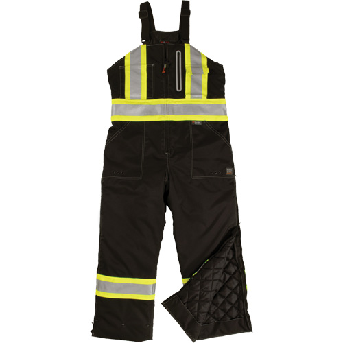 Ripstop Insulated Safety Bib Overall, Polyester, X-Small, Black Air Extreme Inc.