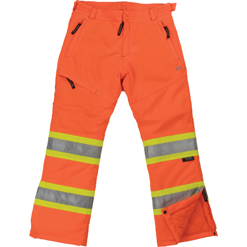 Womens Insulated Flex Safety Pant, Polyester, X-Small, High Visibility Orange Air Extreme Inc.