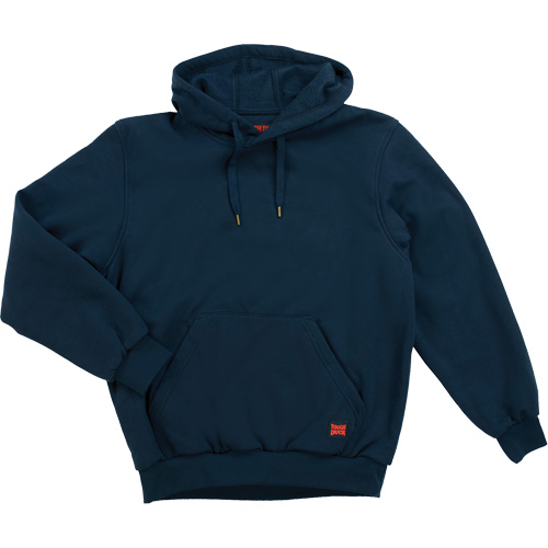 Water Repellent Fleece Pullover Hoodie, Men's, Small, Navy Blue Air Extreme Inc.