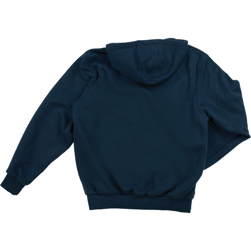 Water Repellent Fleece Pullover Hoodie, Men's, Small, Navy Blue Air Extreme Inc.