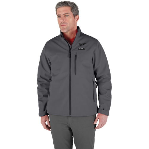 Manteau chauffante M12 ToughShell (manteau seulement), Hommes, Grand, Gris Air Extreme Inc.