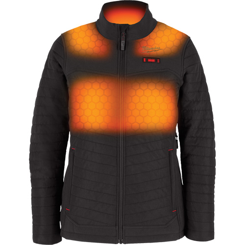 M12 Heated Axis Jacket with Battery, Women's, Large, Black Air Extreme Inc.