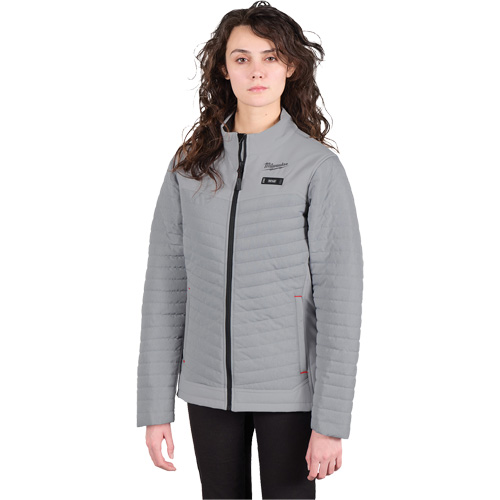 M12 Heated Axis Jacket with Battery, Women's, Large, Grey Air Extreme Inc.