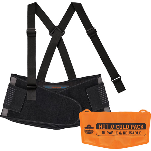 Support dorsal Proflex 1675 avec sachet refroidissant/chauffant, Spandex, T-petit Air Extreme Inc.