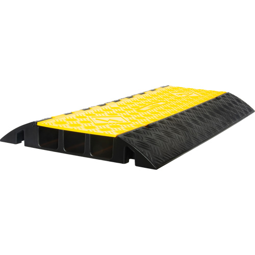Polyurethane Cable Protector, 3 Channels, 35.43" L x 19.69" W x 3" H Air Extreme Inc.