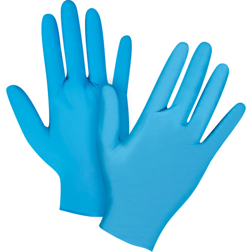 Vending Pack Disposable Gloves, X-Large, Nitrile, 4.5-mil, Powder-Free, Blue, Class 2 Air Extreme Inc.