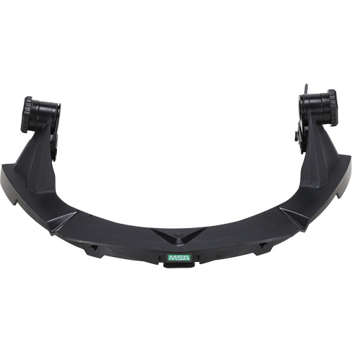 Support PBT V-Gard pour casques MSA &agrave; fente et bordure compl&egrave;te sans contr&ocirc;le des d&eacute;bris Air Extreme Inc.