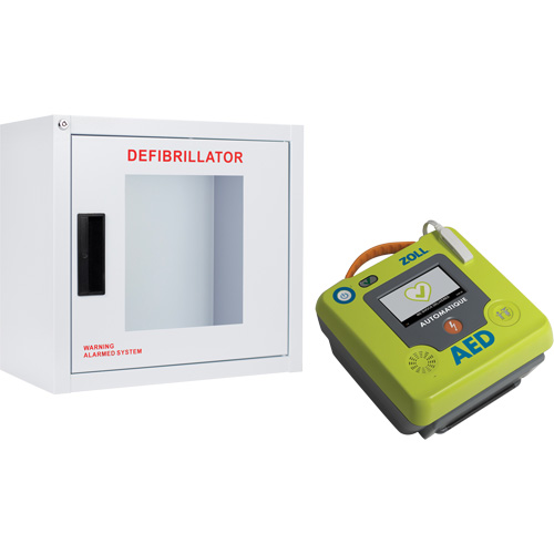AED 3 AED & Wall Cabinet Kit, Automatic, English, Class 4 Air Extreme Inc.