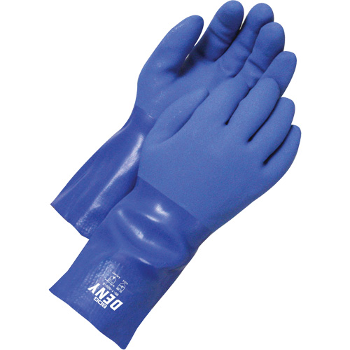 Textured Gloves, Size 12, 12" L, PVC, Cotton Inner Lining Air Extreme Inc.