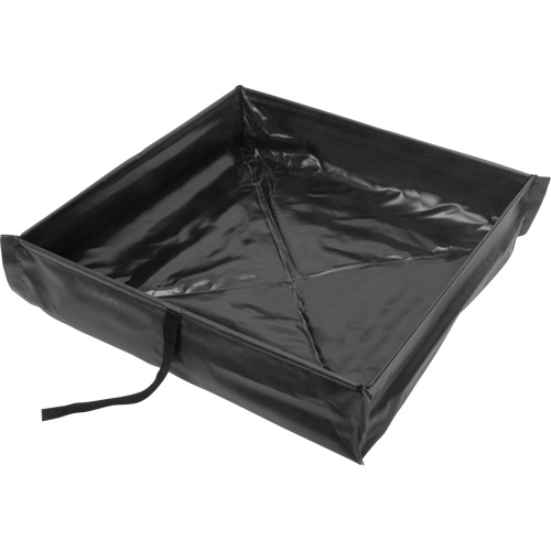 Berme de confinement des d&eacute;versements repliable &agrave; rouler, Capacit&eacute; 34 gal. US, 3' la x 3' lo x 6" h Air Extreme Inc.