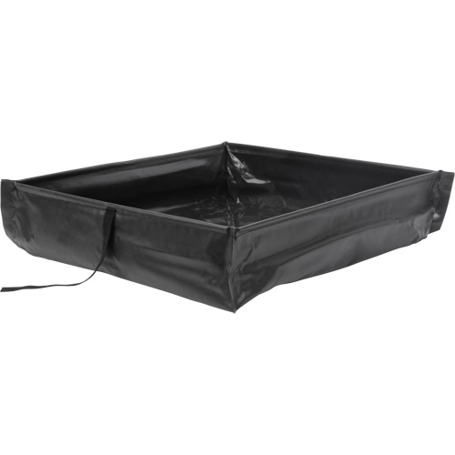 Berme de confinement des d&eacute;versements repliable &agrave; rouler, Capacit&eacute; 34 gal. US, 3' la x 3' lo x 6" h Air Extreme Inc.