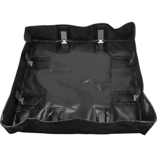 Collapsible Berm, 299 US gal. Capacity, 8' W x 10' L x 6" H, Snap-Up Bracket Air Extreme Inc.