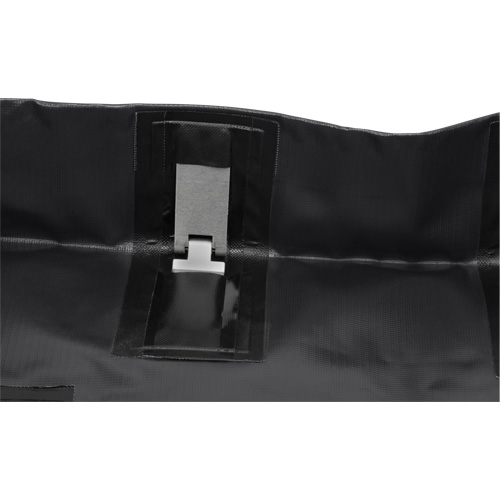 Collapsible Berm, 299 US gal. Capacity, 8' W x 10' L x 6" H, Snap-Up Bracket Air Extreme Inc.