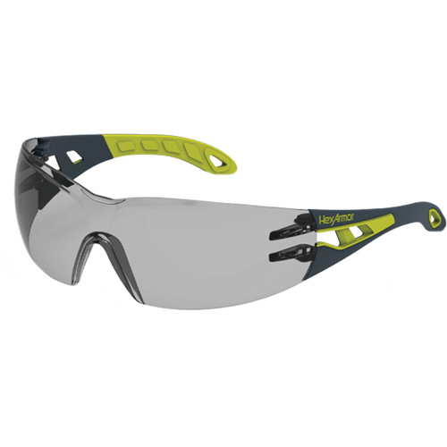 Lunettes de s&eacute;curit&eacute; enveloppantes sans monture MX200, Lentille Gris 23%, Antibu&eacute;e/Anti-&eacute;gratignures, ANSI Z87+/R&eacute;pond ou surpasse la norme CSA Z94.3 Air Extreme Inc.